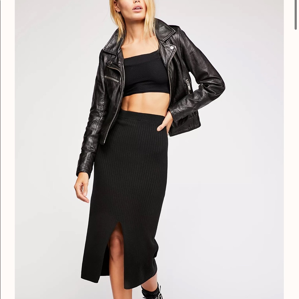 Free People Skyline Midi Skirt